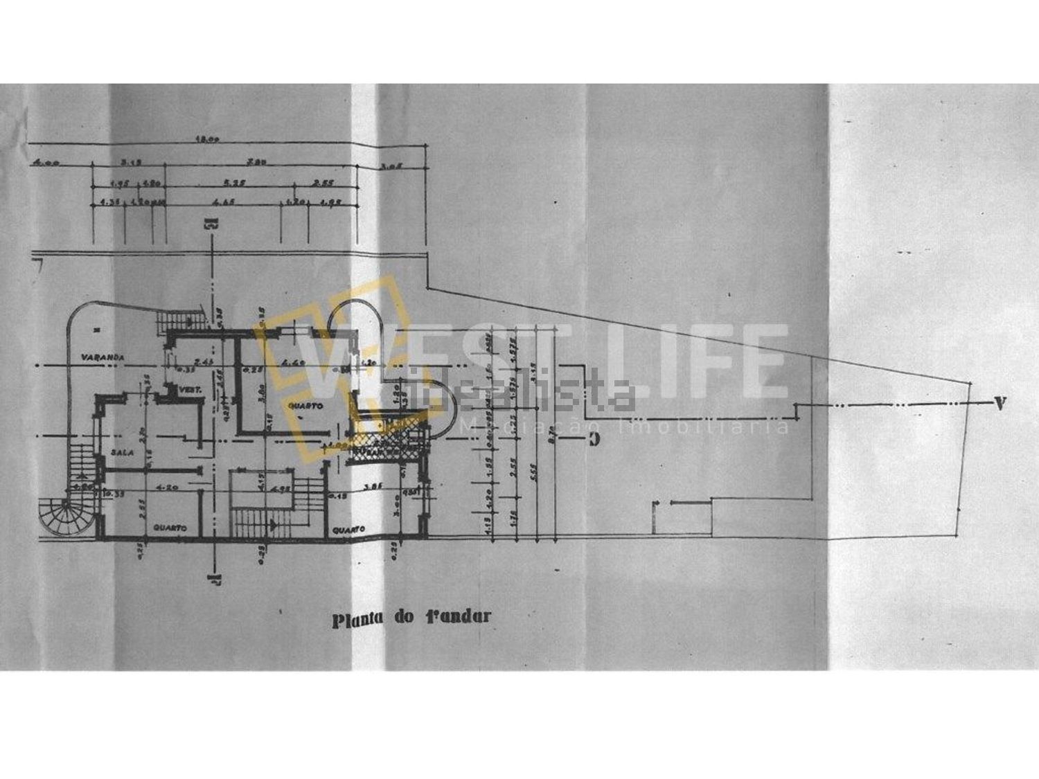 小楼房或独栋别墅出售在São Pedro da Cadeira - 平面图