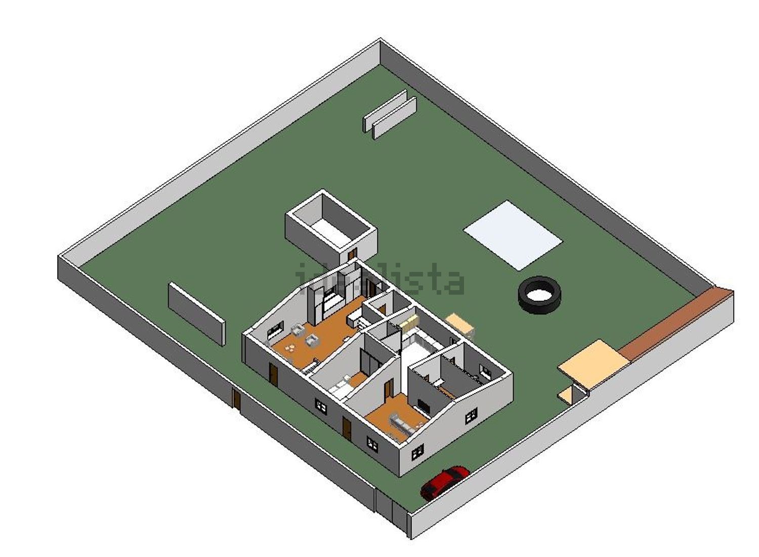 小楼房或独栋别墅出售在Abela - 平面图