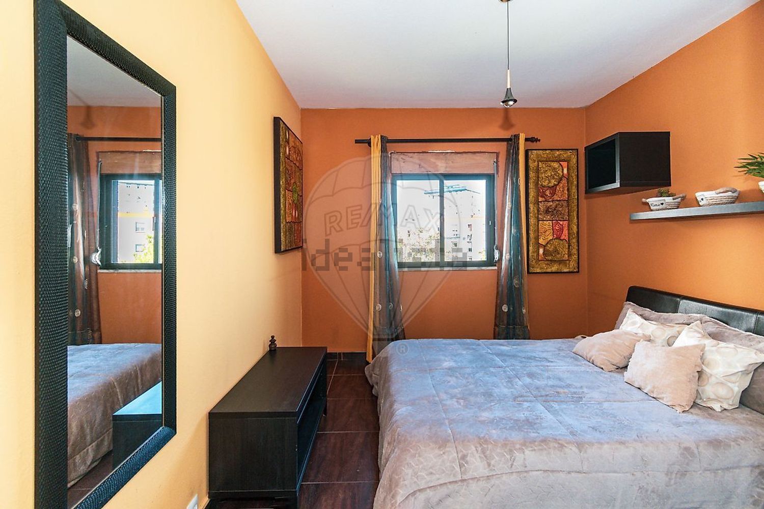 出租公寓 t2在Praça Carlos Ramos - 卧室