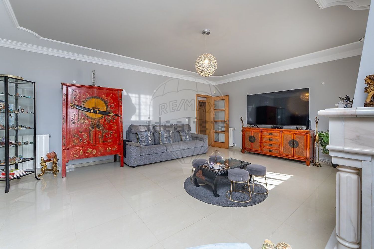 小楼房或独栋别墅出售在Rua do Campo da Bola - 客厅