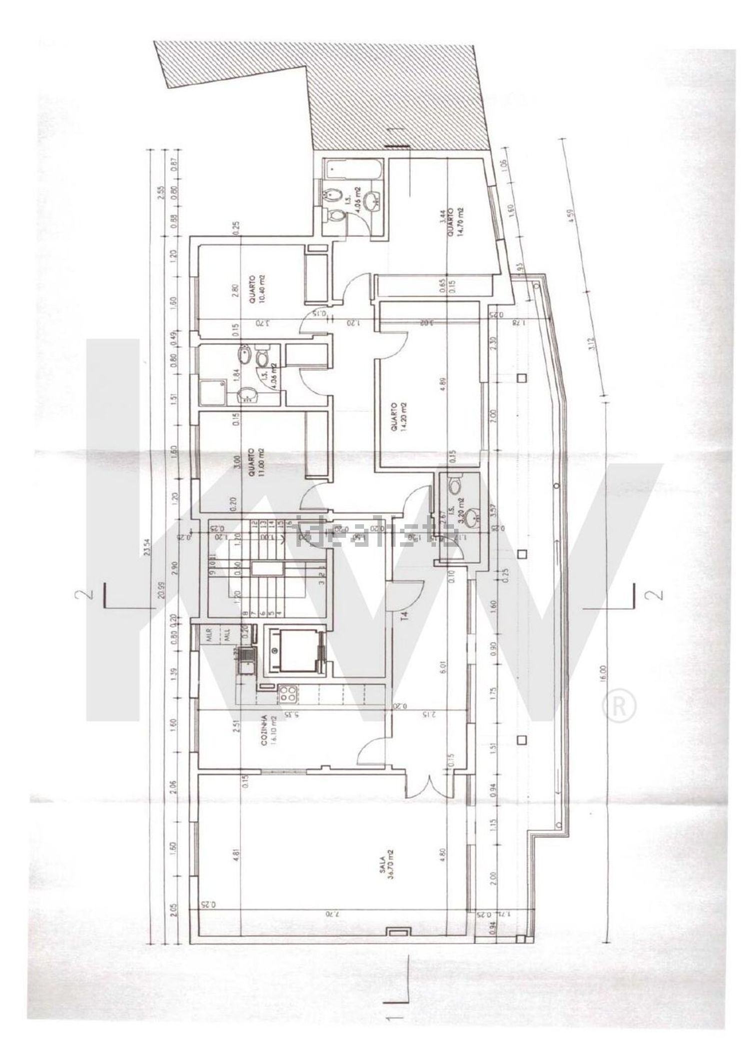 公寓 t4出售在Rua Torcato Jorge, 29 - 平面图