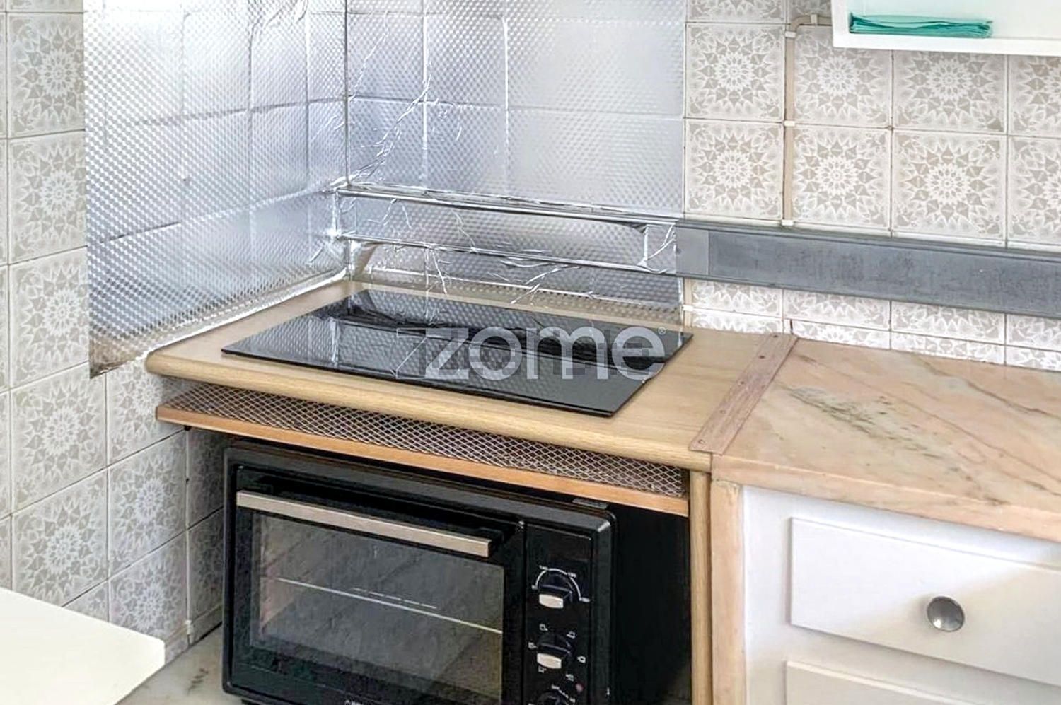 出租公寓 t1在Rua Duarte de Melo, 2 - 厨房