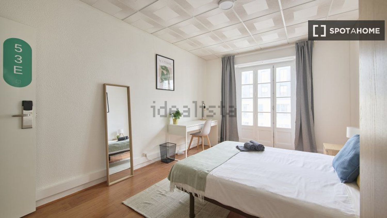 出租房间在Rua Alexandre Herculano - 卧室