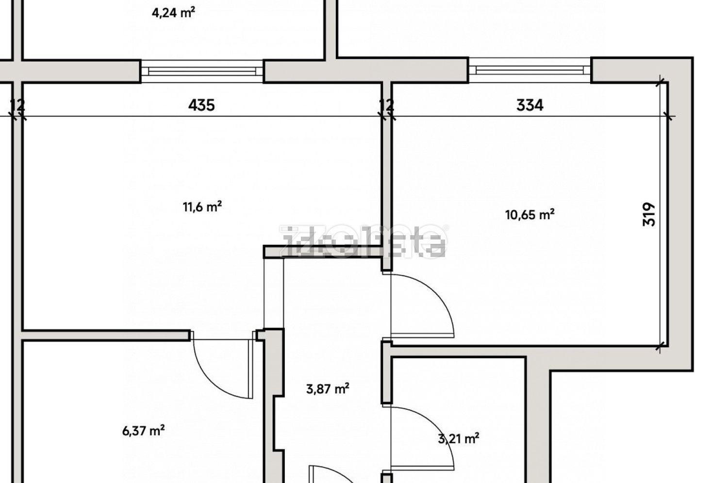 公寓 t2出售在Rua Vasco Santana, 1 - 平面图