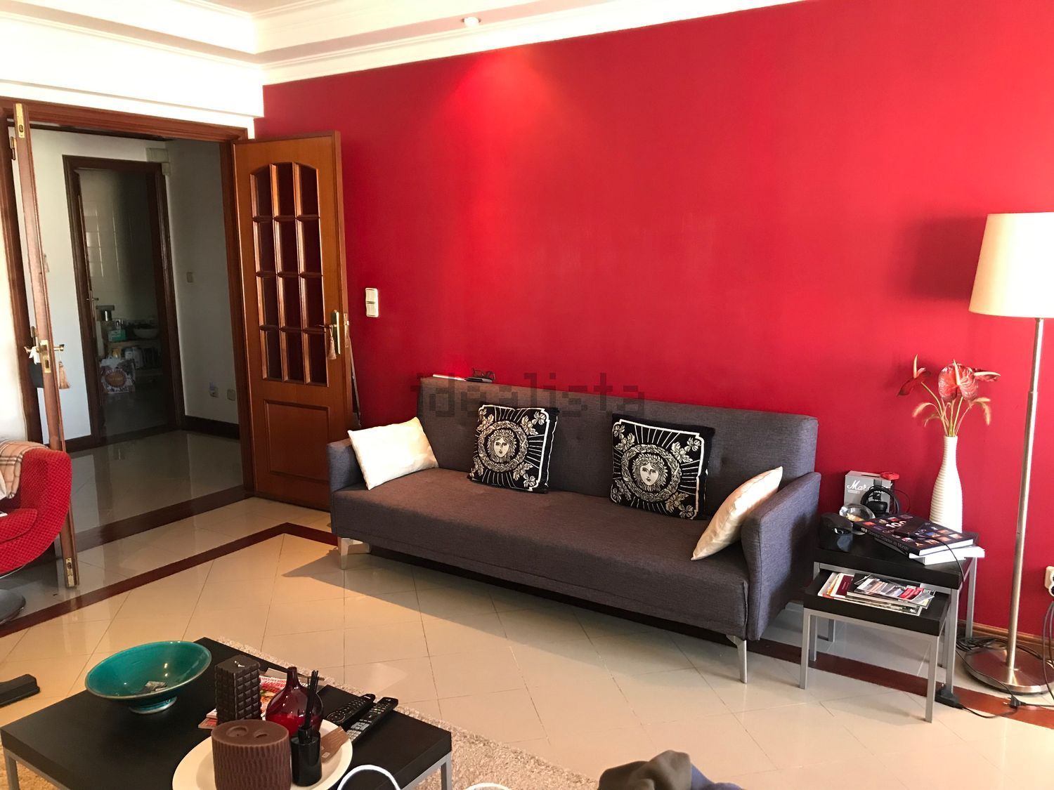 出租公寓 t1在Avenida Rui Grácio, 63 - 客厅