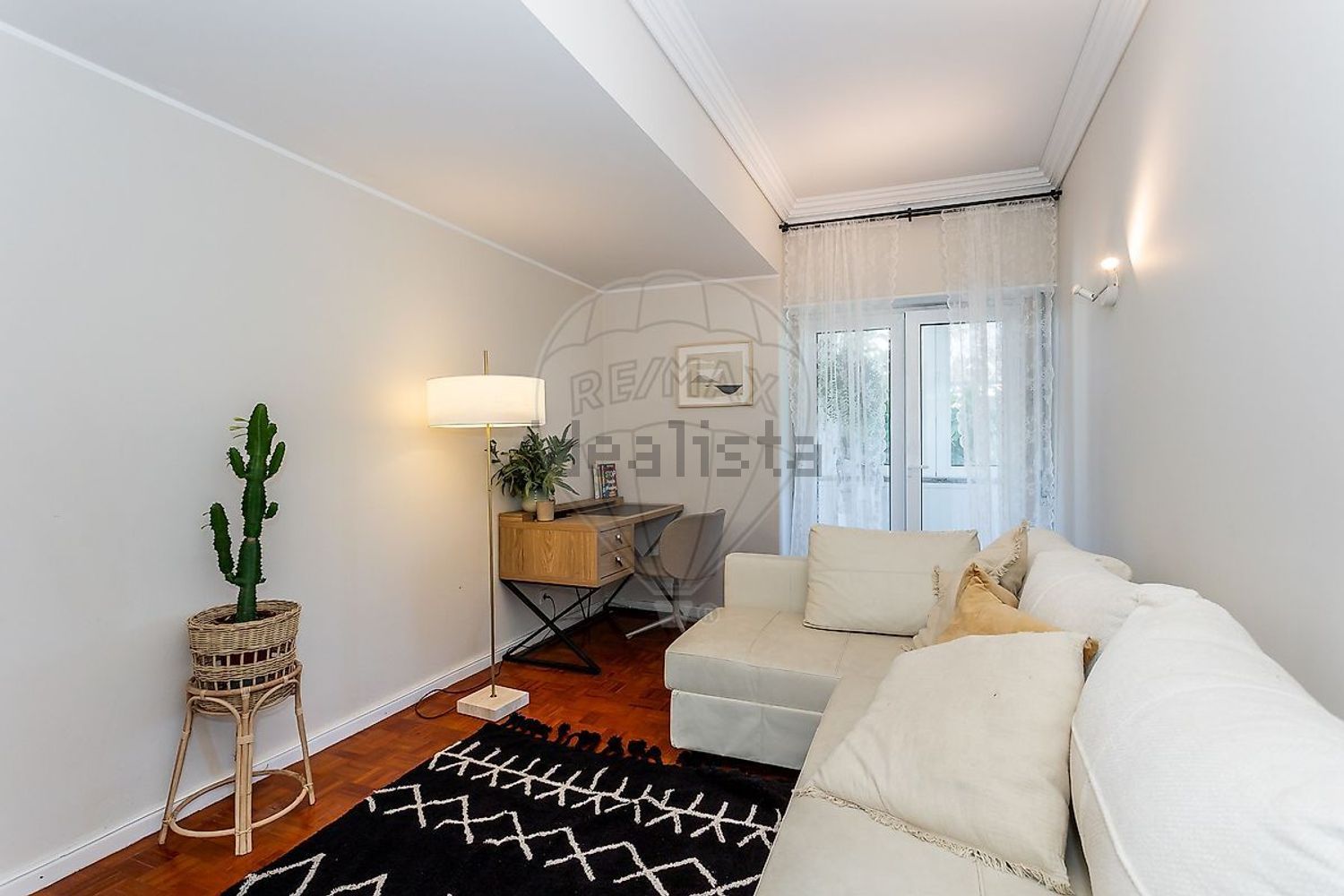 出租公寓 t3在Rua Cidade de Rabat - 客厅