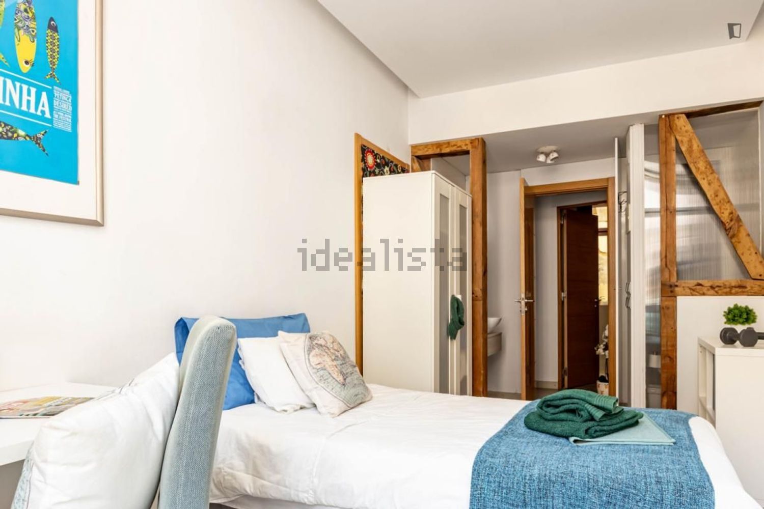 出租房间在Rua da Prata - 卧室