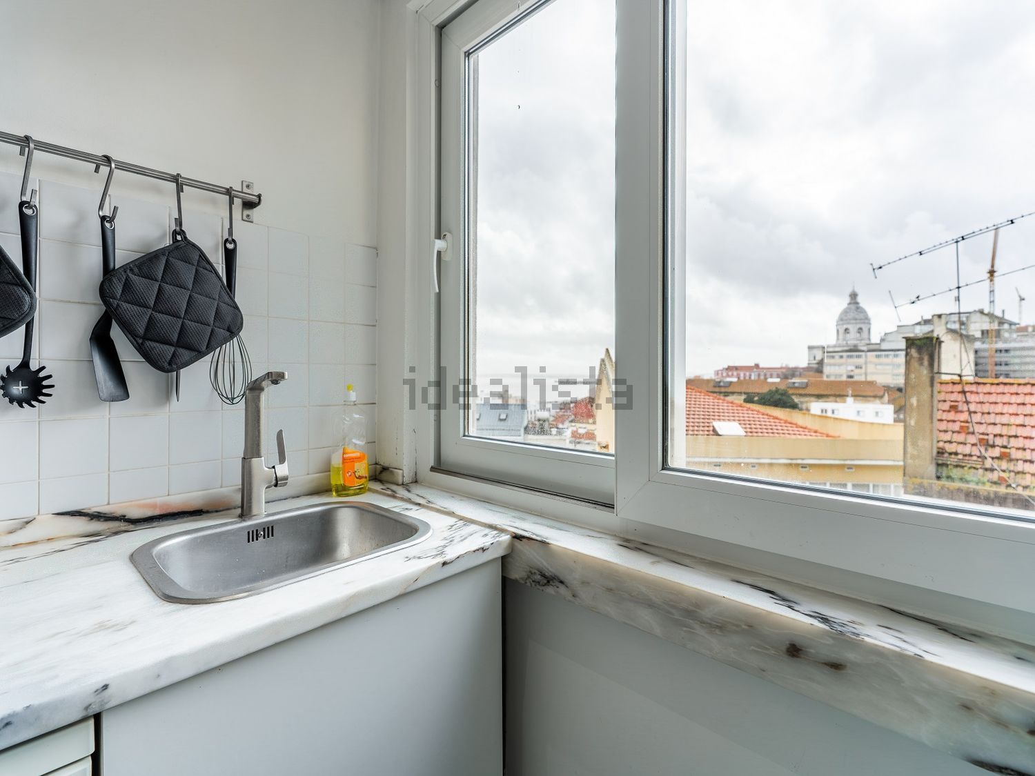 出租公寓 t1在Santa Engrácia - 厨房