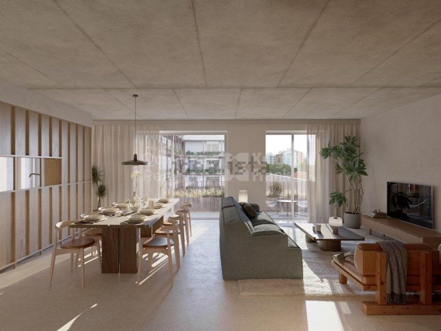 复式公寓出售在Marvila - 客厅