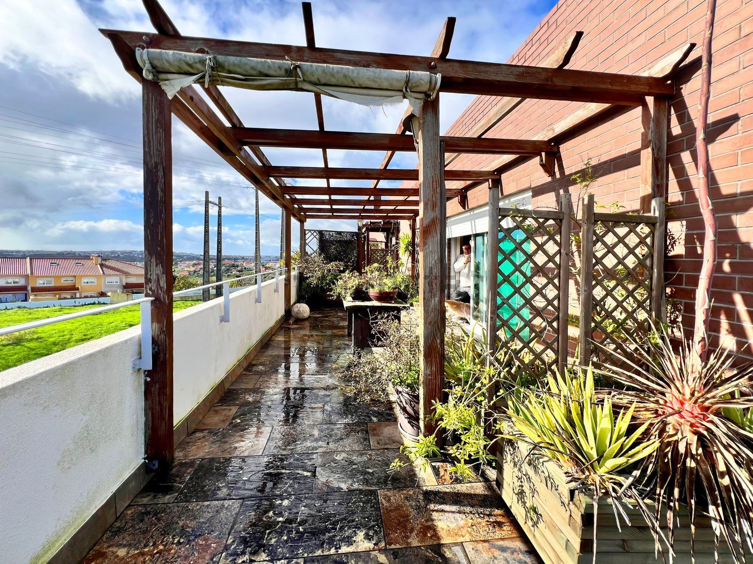 公寓 t3出售在Rua Mariano Pina - 阳台