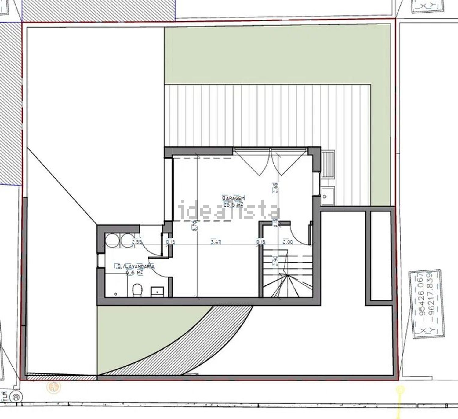小楼房或独栋别墅出售在Rua de Viena, 8 - 平面图