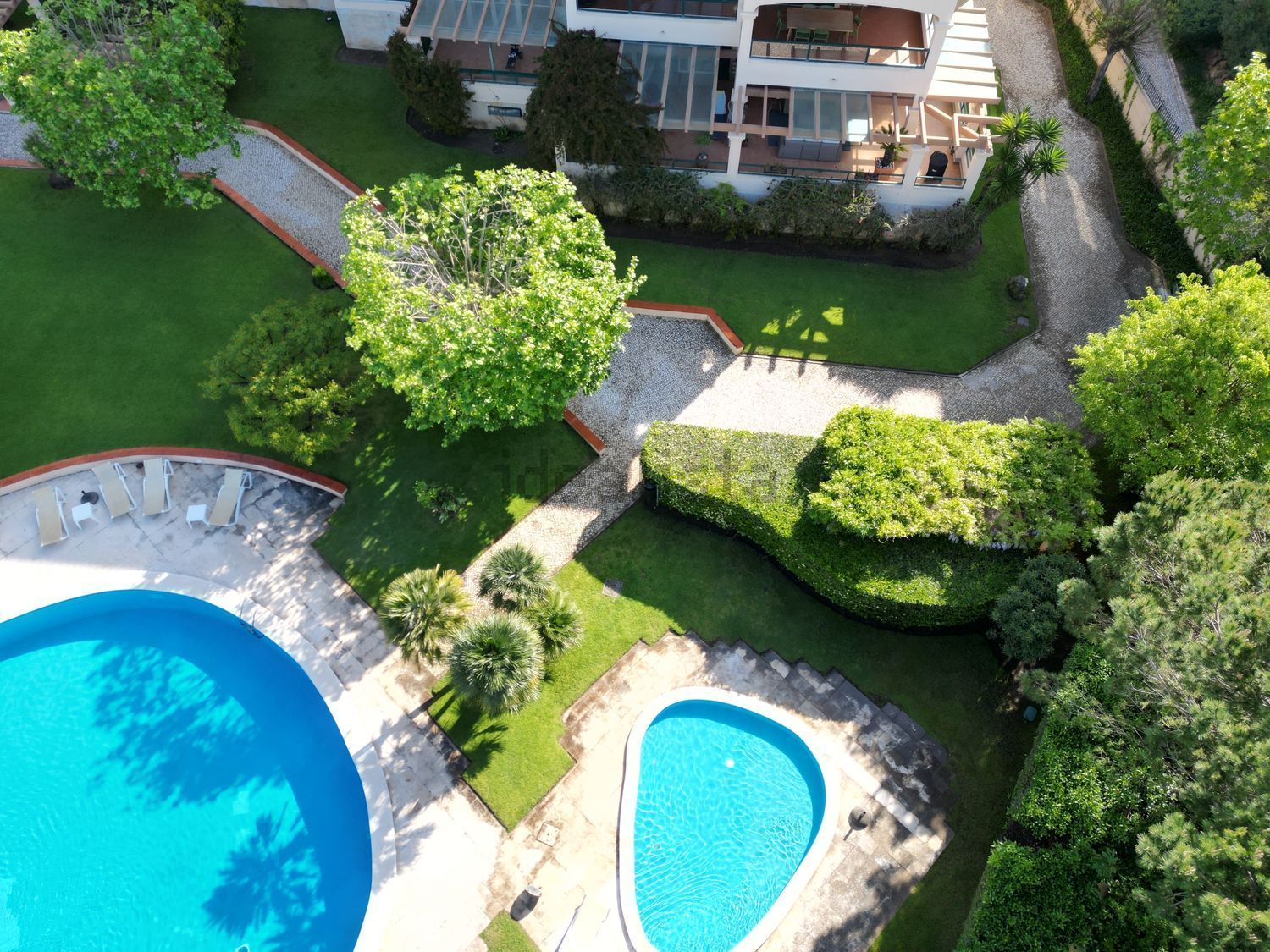 出租公寓 t4在Bairro do Rosário - 游泳池