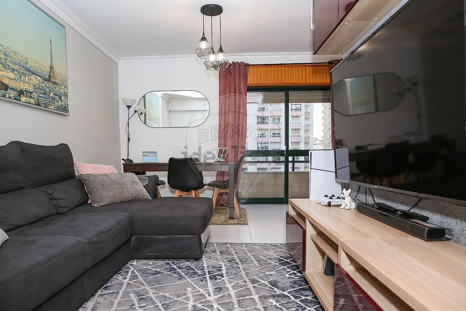 公寓 t3出售在Praceta Tristão Vaz Teixeira - 客厅