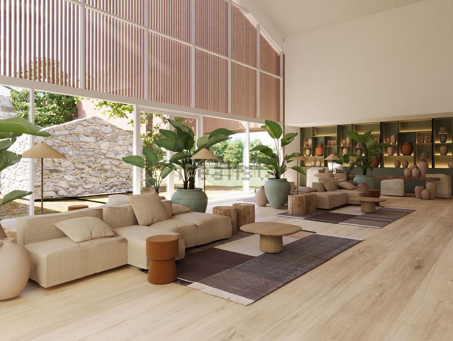 小楼房或独栋别墅出售在Estrada da Boa Vista - 客厅