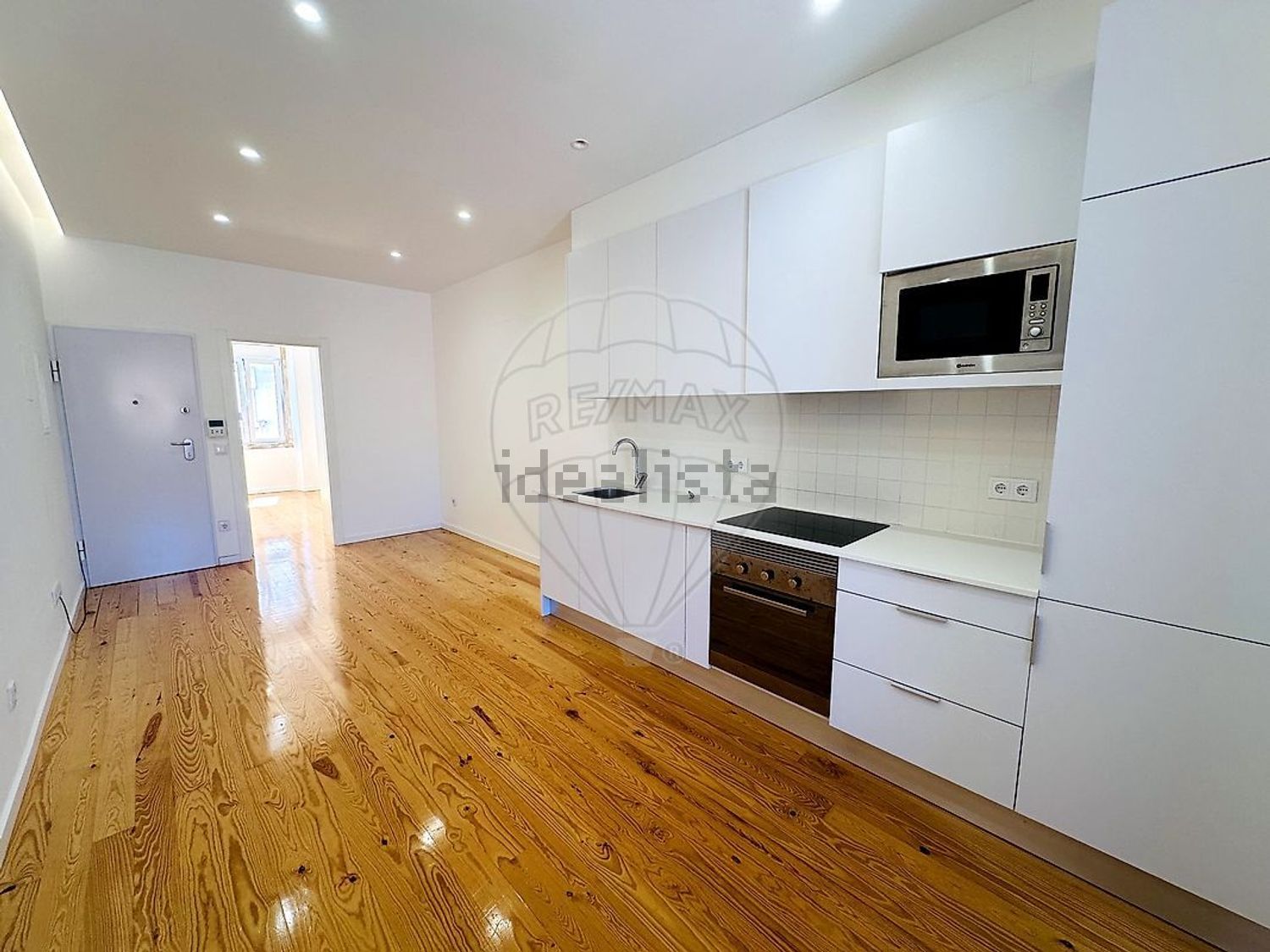 出租公寓 t1在Rua Martins Sarmento - 厨房