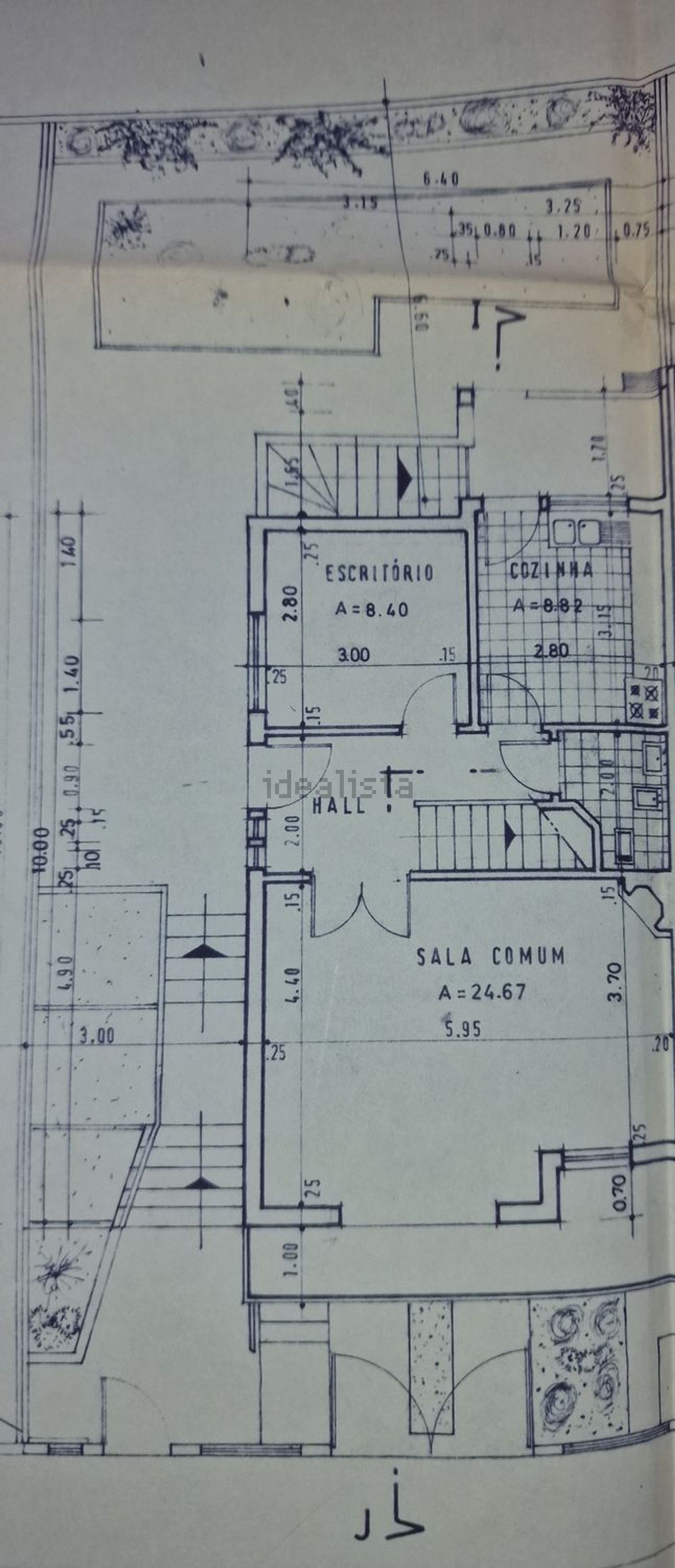 双拼别墅出售在Rua Fernando Namora, 6 - 平面图