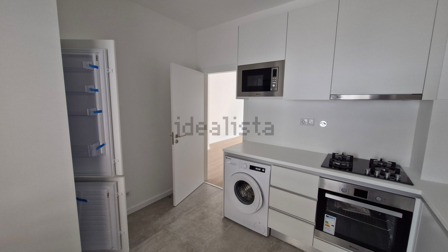 出租公寓 t2在Rua Dom João de Castro, 3 - 厨房