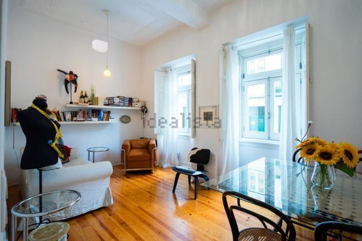 公寓 t2出售在Graça - 客厅