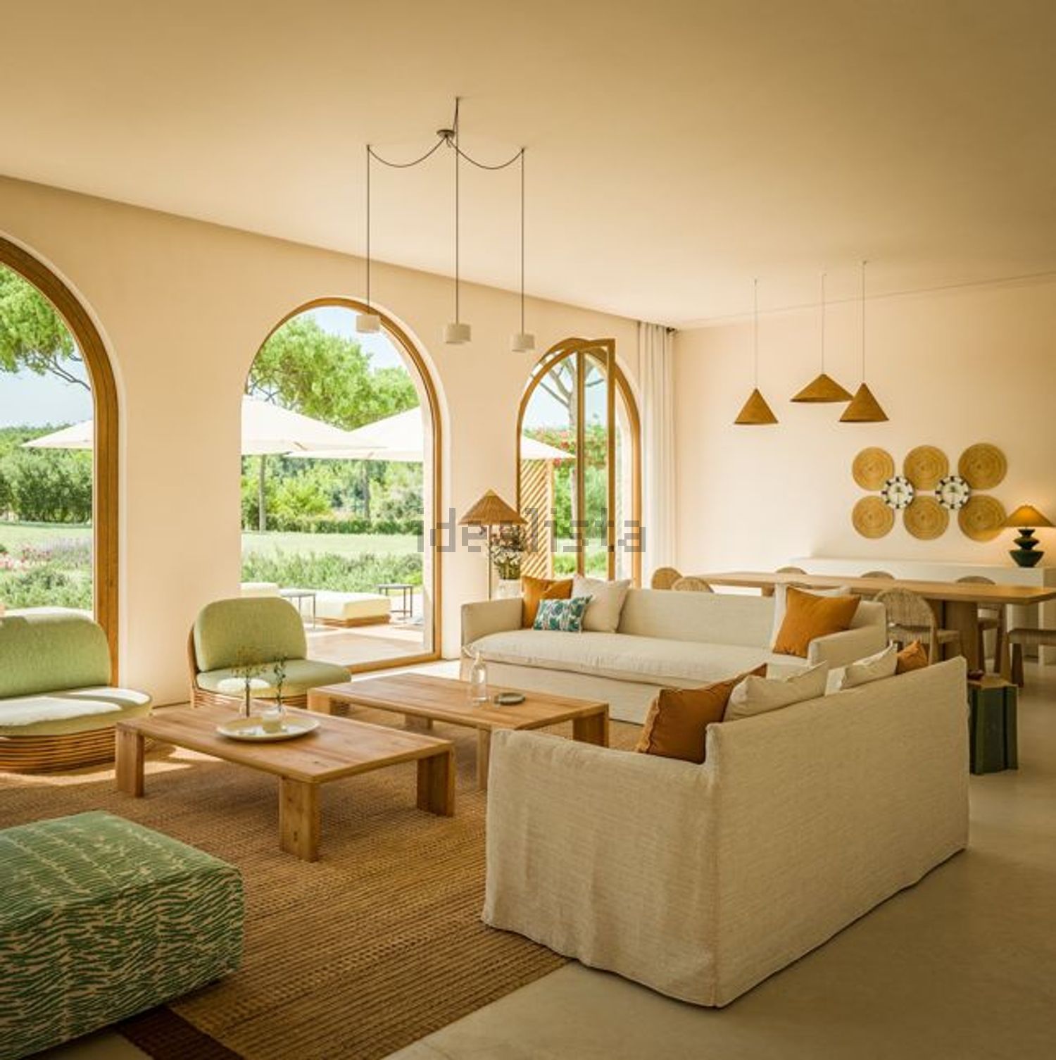 小楼房或独栋别墅出售Ando Living Comporta House Brejinho Água De Sul s/n - 客厅