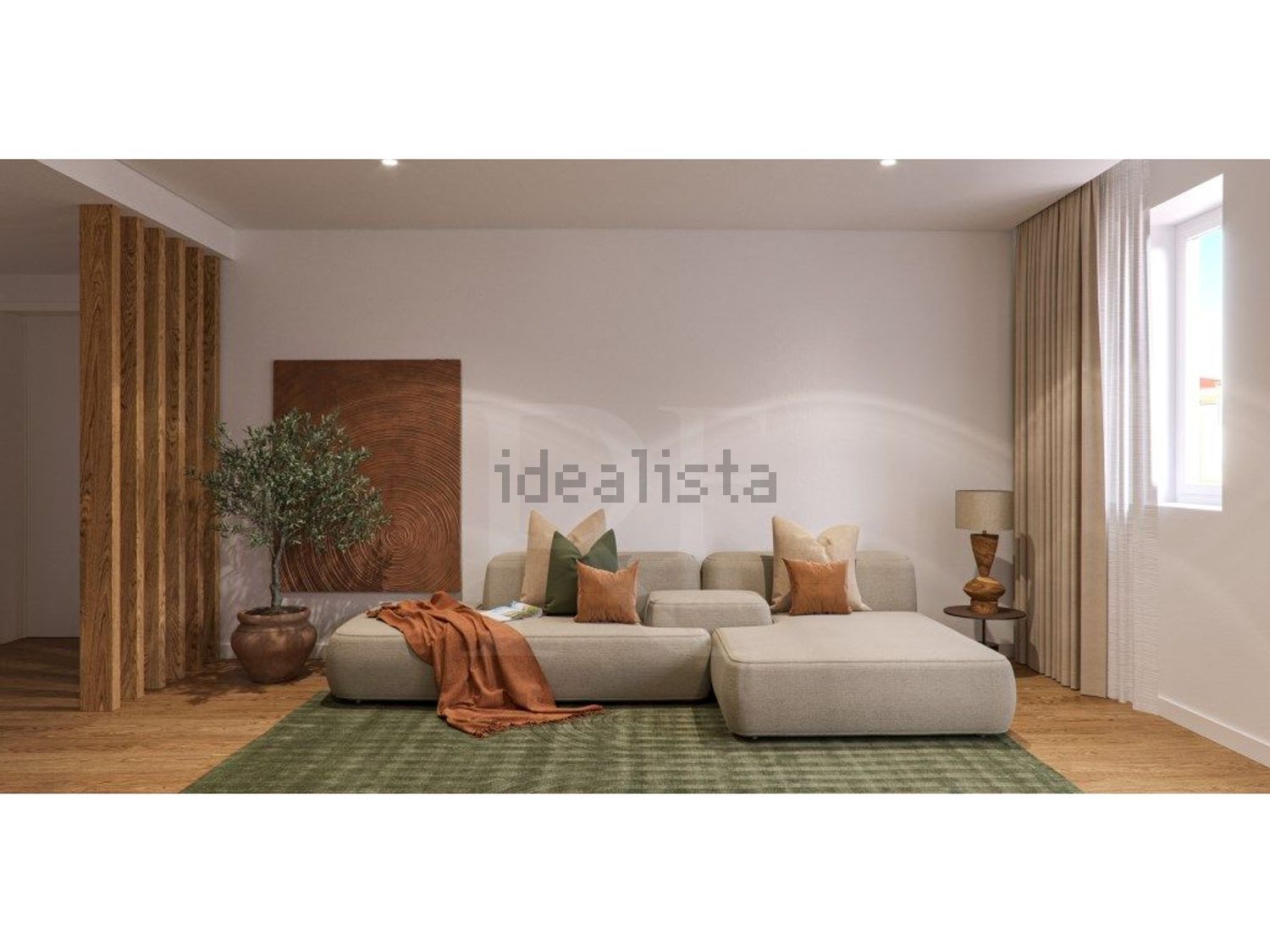 顶层公寓出售在Bairro dos Actores - Barão Sabrosa - 客厅