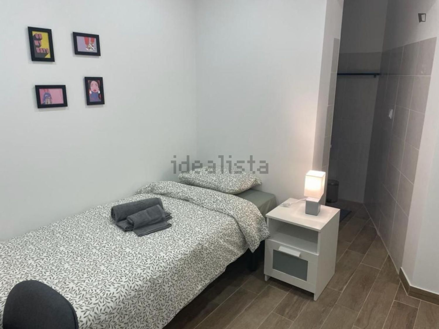 出租房间在Rua Carvalho Araújo - 卧室