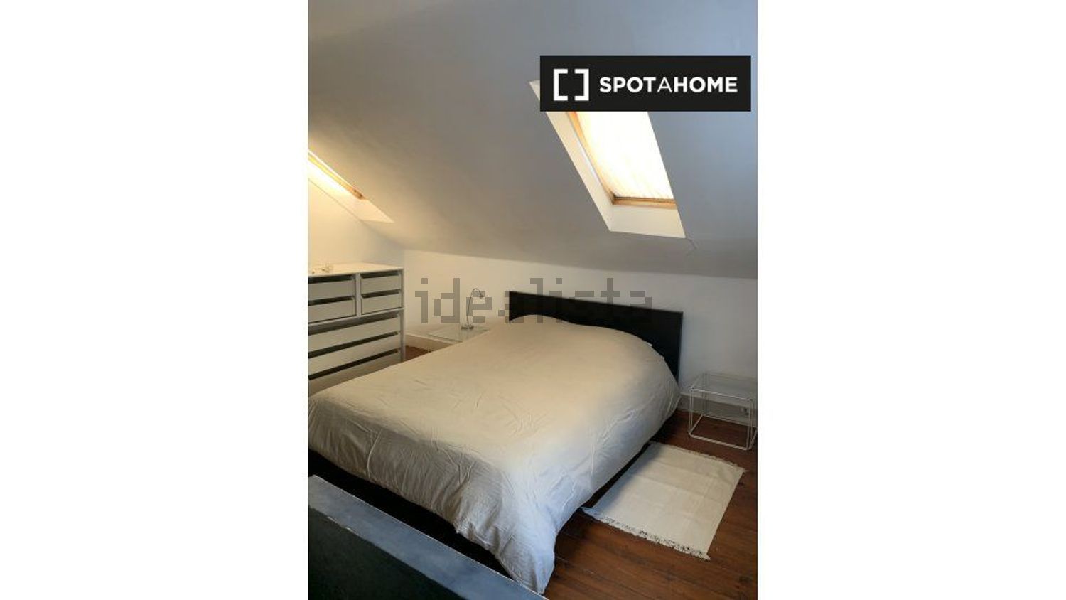 出租公寓 t1在Rua do Olival - 卧室