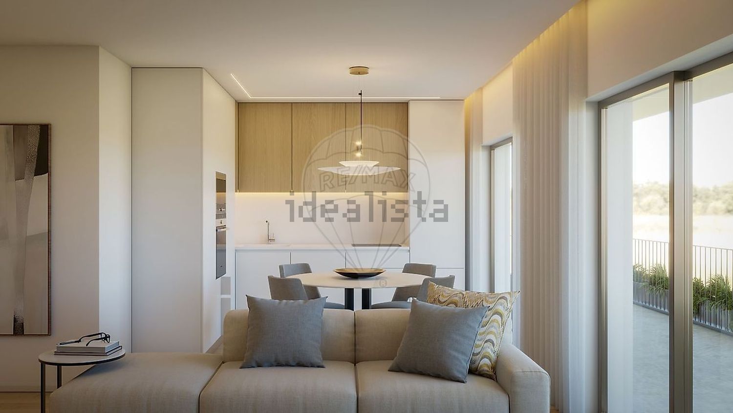 公寓 t2出售在Santo António dos Cavaleiros e Frielas - 客厅