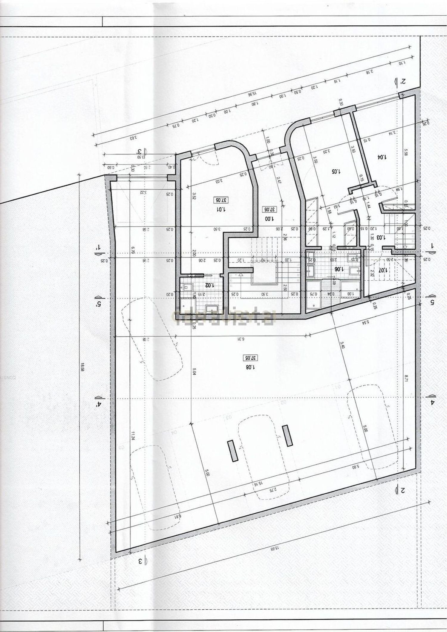 复式公寓出售在Rua Almirante Gago Coutinho, 118 - 平面图