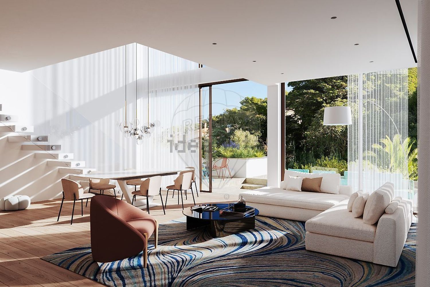 小楼房或独栋别墅出售在Avenida Dinamarca - 客厅