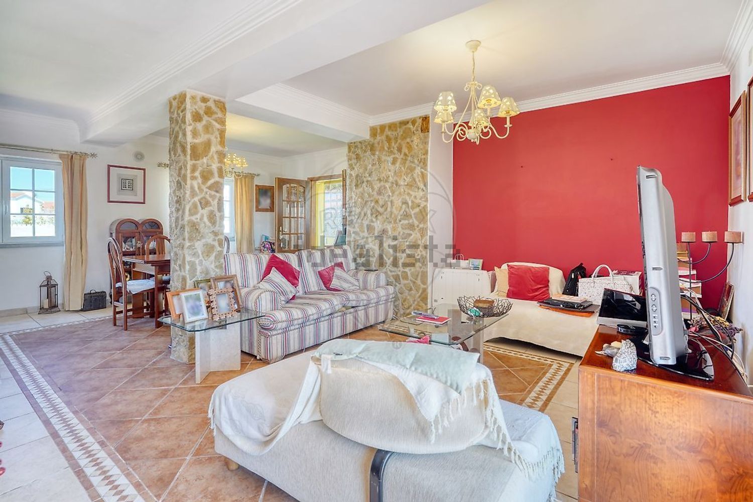 小楼房或独栋别墅出售在São João das Lampas e Terrugem - 客厅