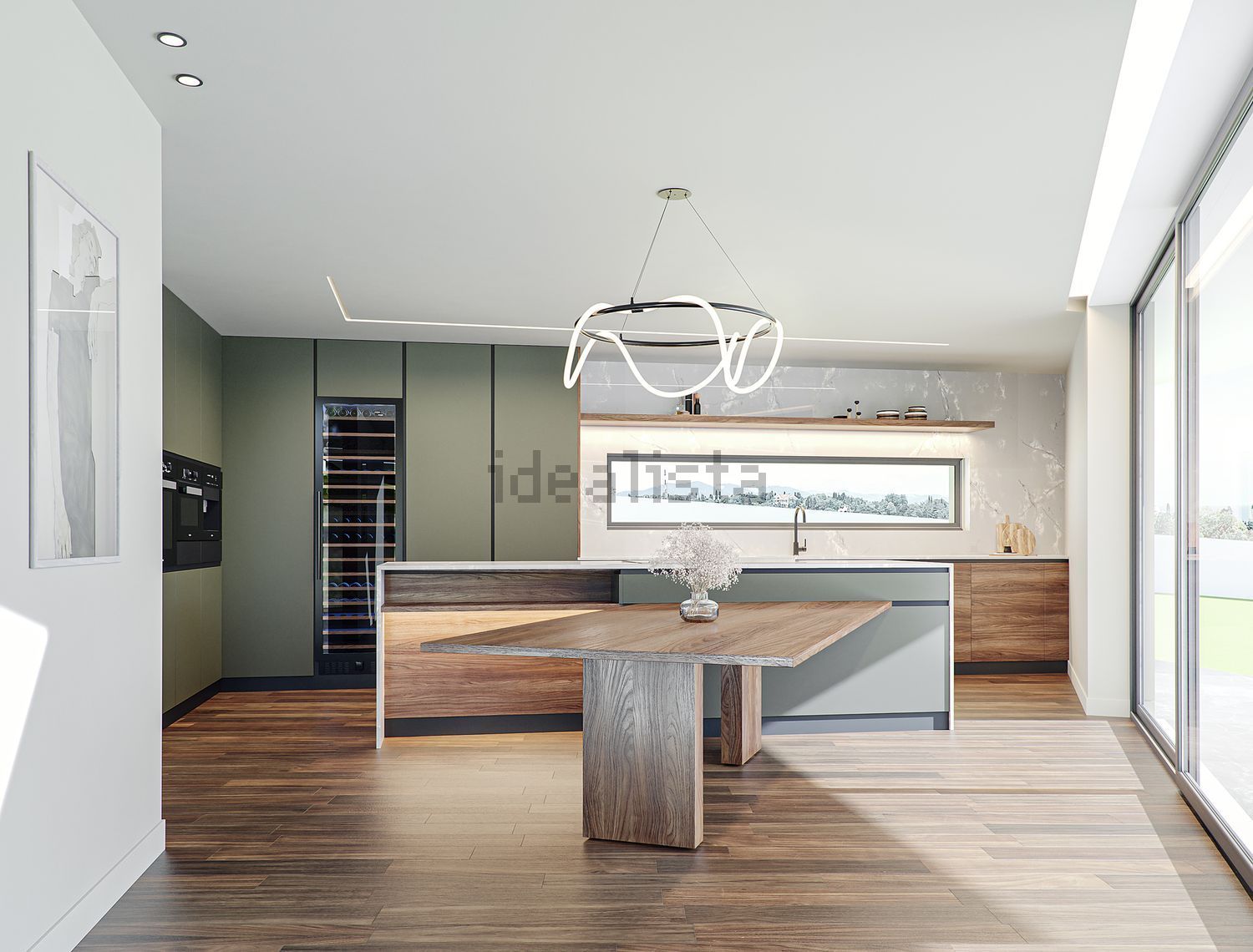 小楼房或独栋别墅出售在Rua Maria Inês Massano - 厨房