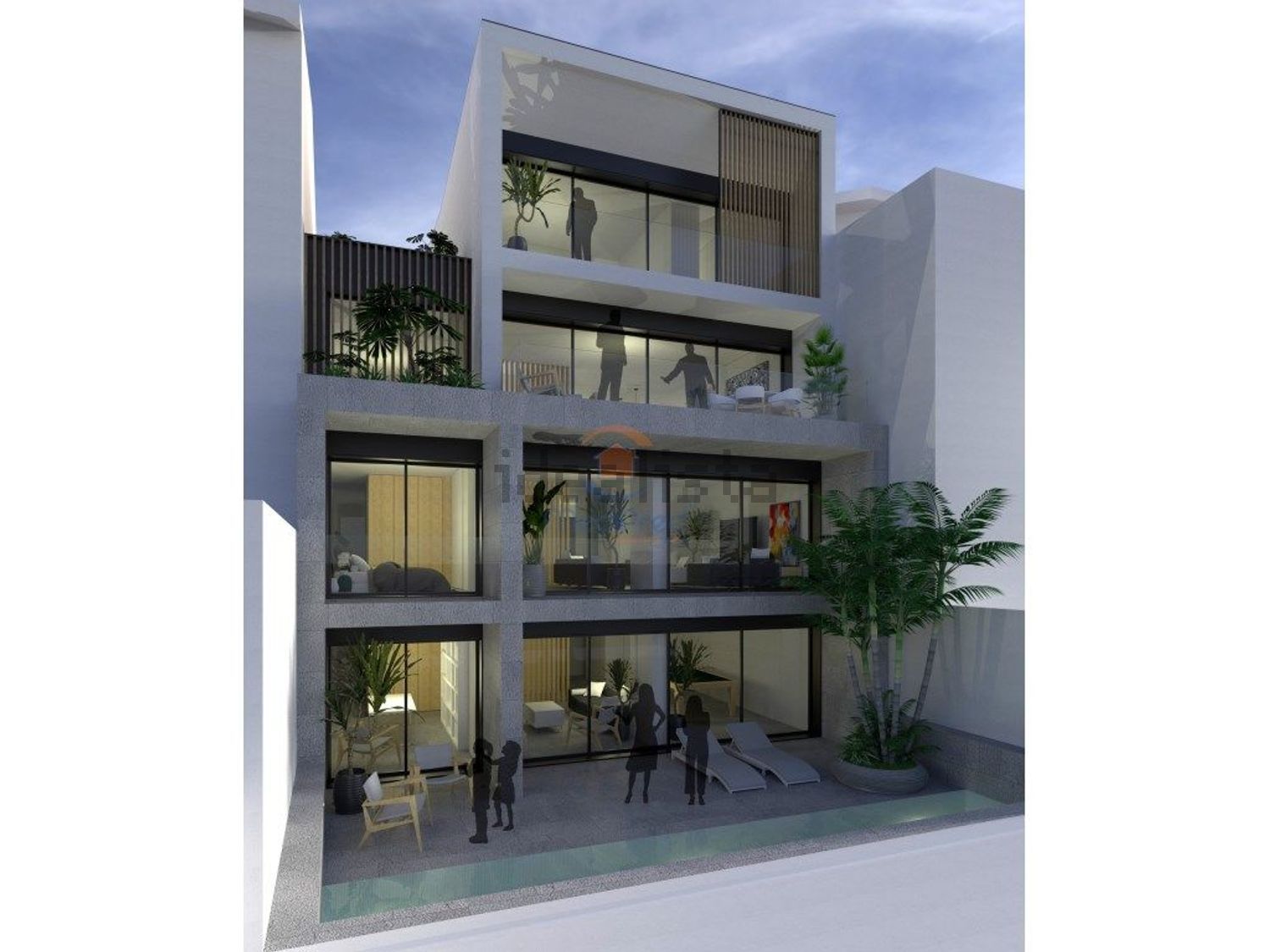 小楼房或独栋别墅出售在Centro - 外立面