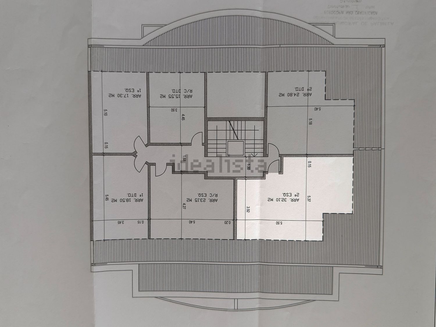 公寓 t3出售在Rua 1 de Novembro - 平面图