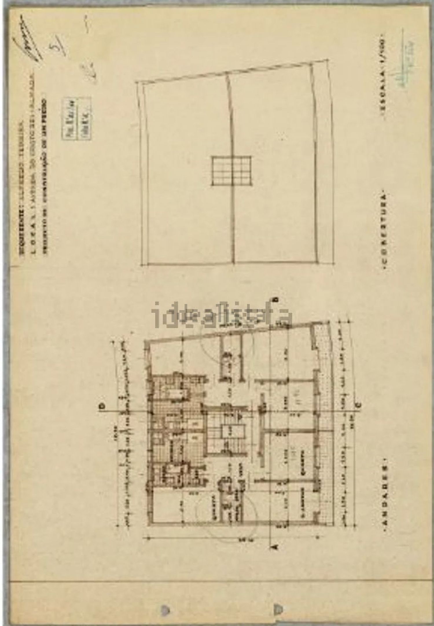 公寓 t2出售在Avenida do Cristo Rei s/n - 平面图