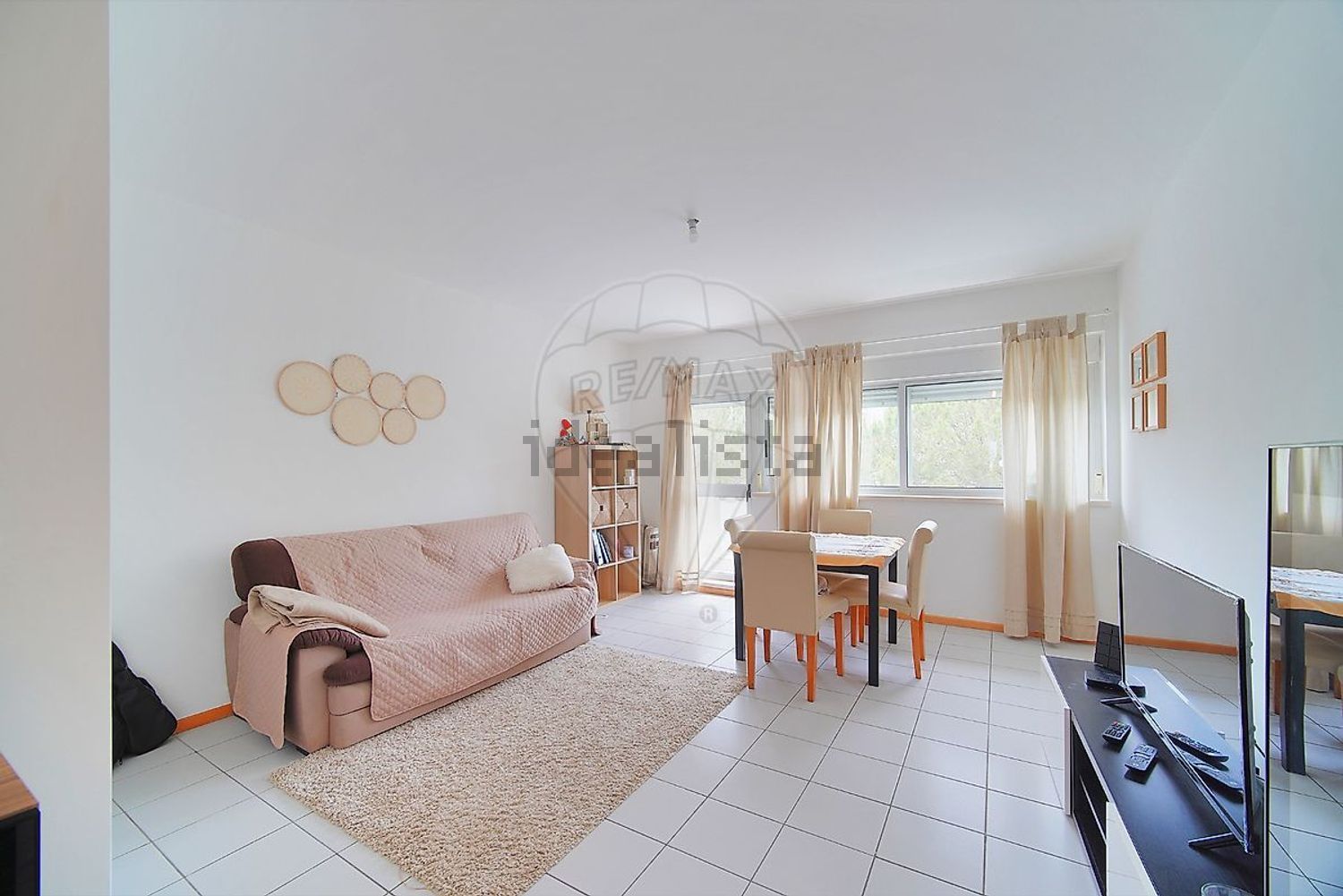 出租公寓 t3在Rua Joaquim Paço d' Arcos - 客厅