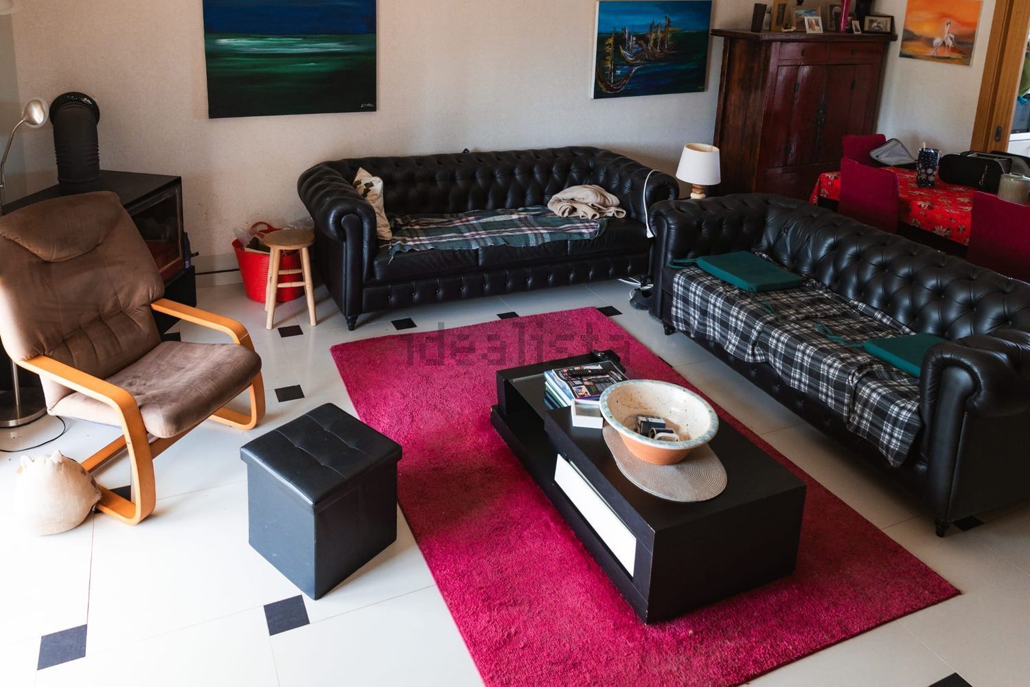 小楼房或独栋别墅出售在Peral - 客厅