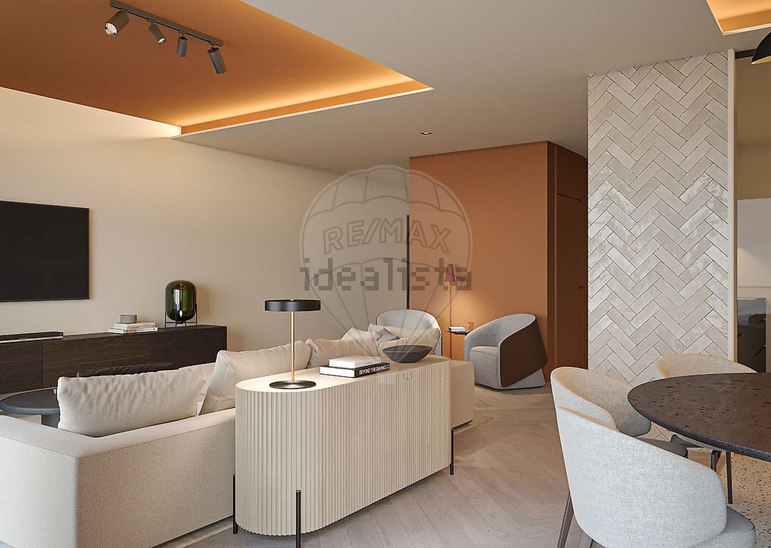 公寓 t3出售在Rua Armando Caldas - 客厅