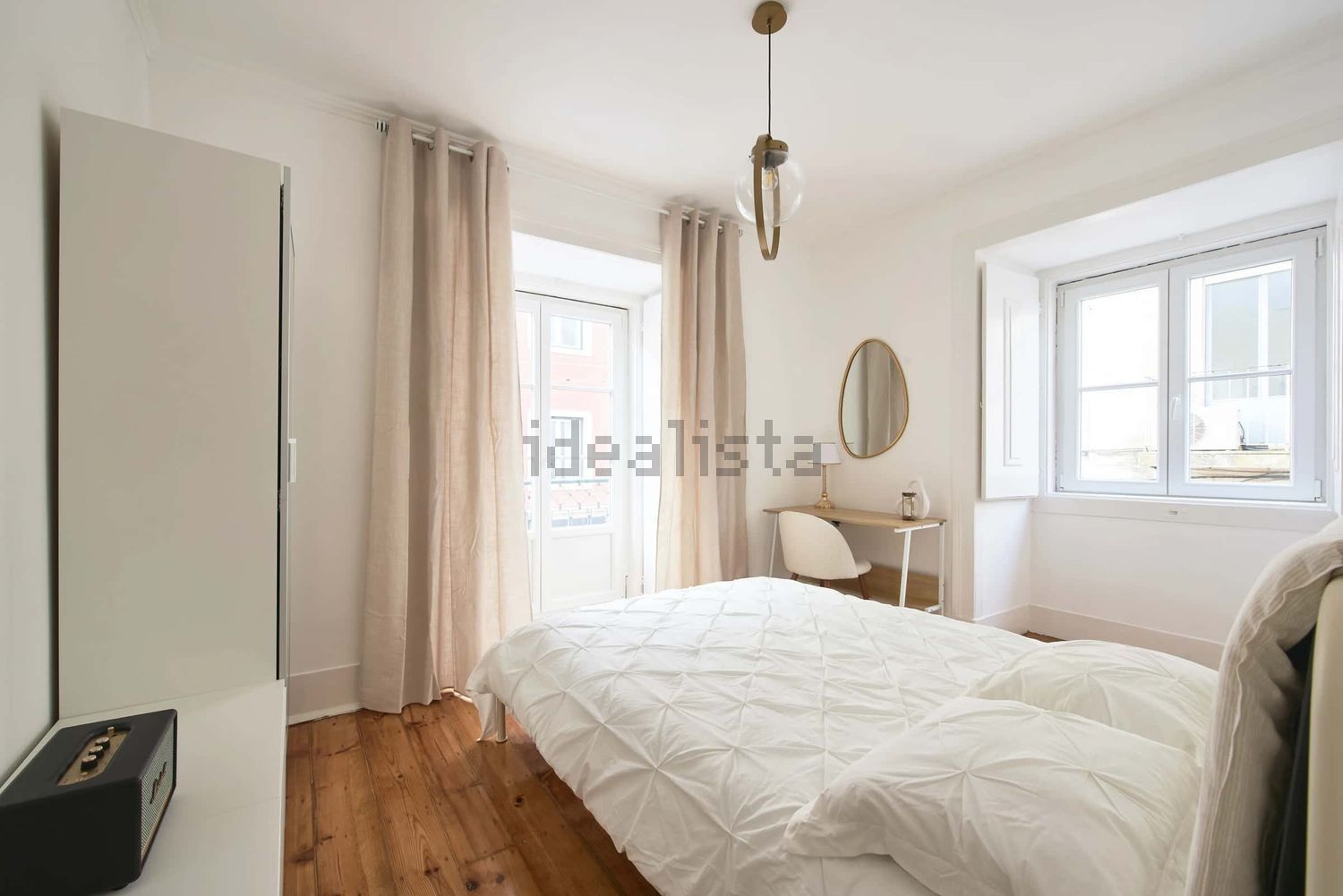 出租房间在Rua Nova da Trindade, 22 - 卧室