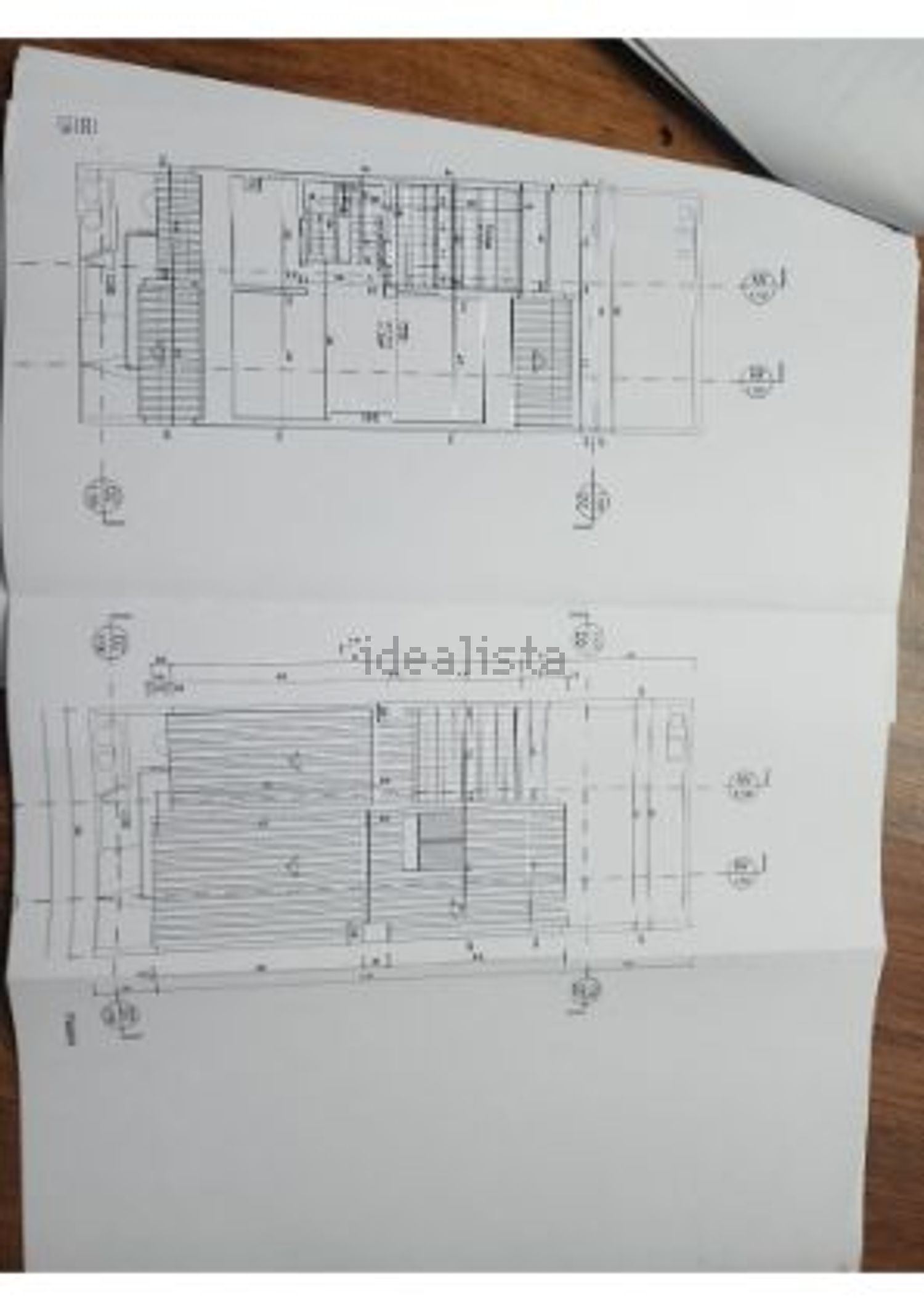 双拼别墅出售在Rua da Fábrica - 平面图
