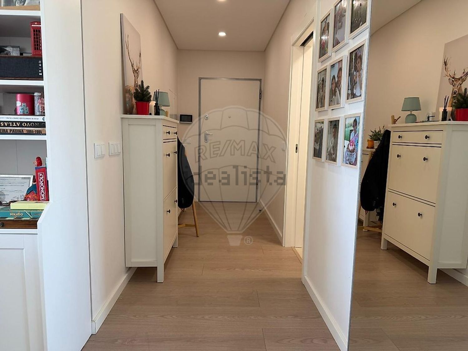 出租公寓 t1在Rua José Leiria Fernandes - 过道