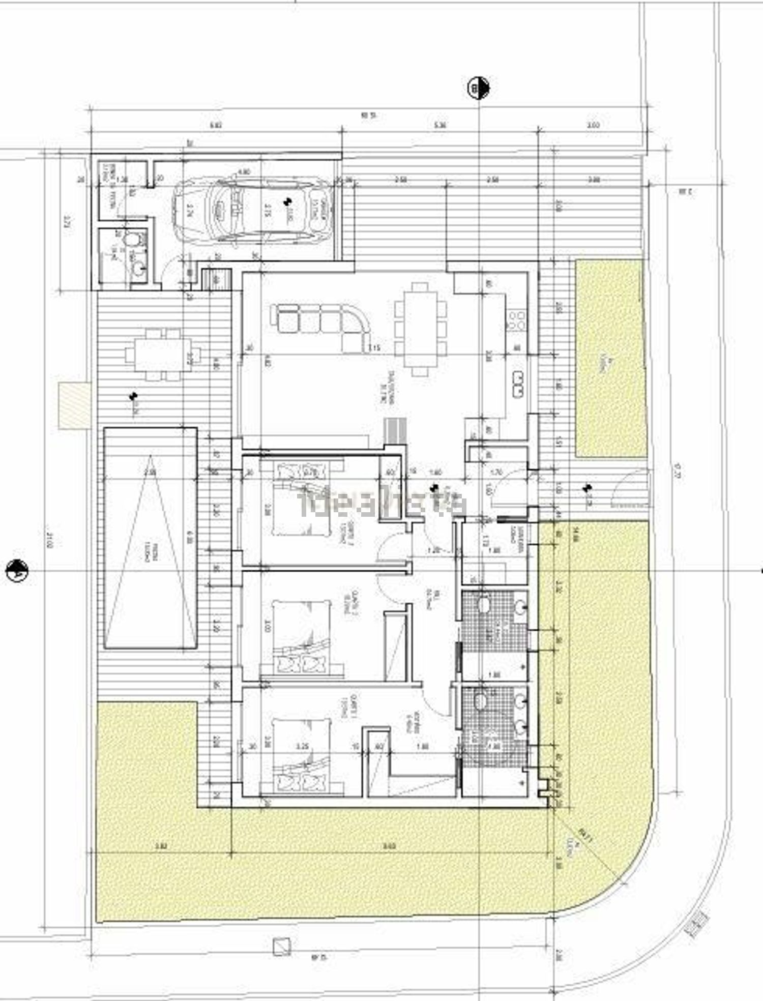 小楼房或独栋别墅出售在Rua José de Barros e Vasconcelos, 1257 - 平面图