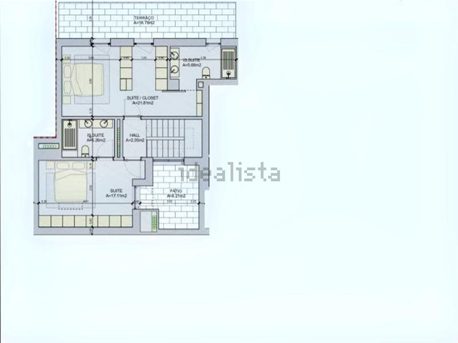 公寓 t4出售在Rua Manuel Francisco Soromenho, 25 - 平面图
