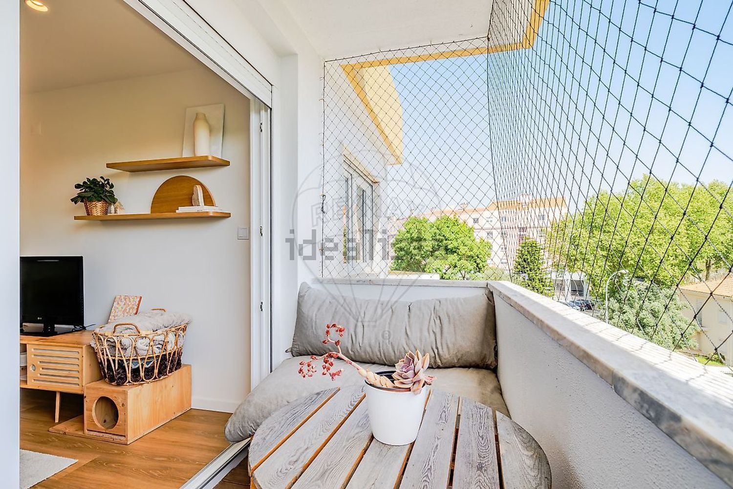 公寓 t2出售在Rua Thomaz de Mello - 阳台