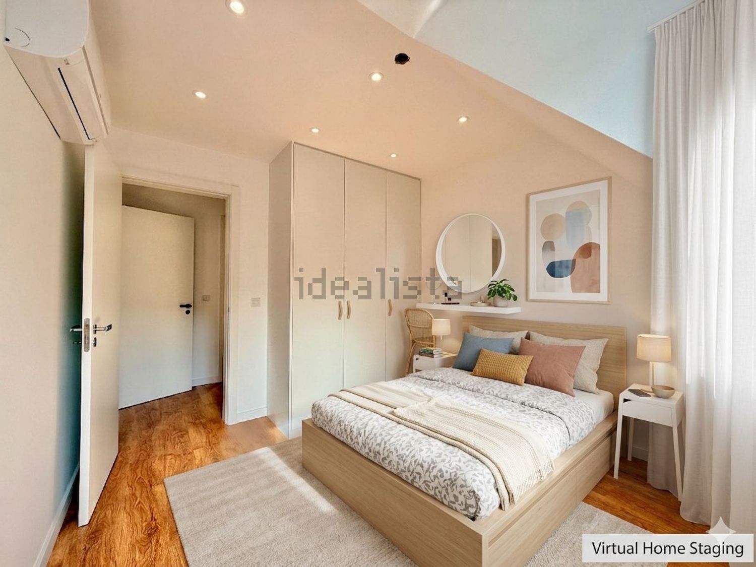 出租公寓 t2在Rua Artur Ferreira da Silva - 卧室