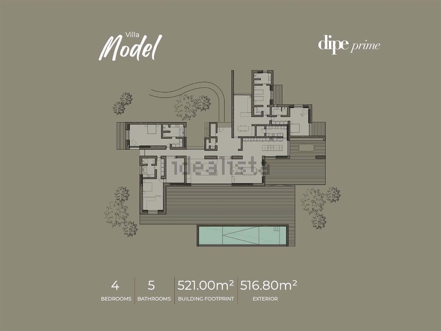 小楼房或独栋别墅出售在Melides - 平面图