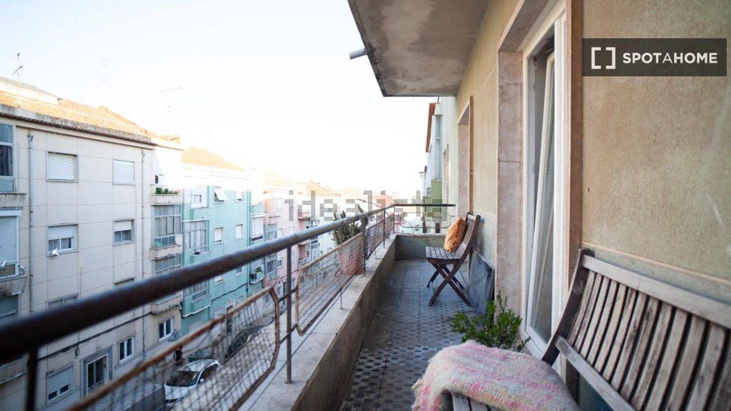 出租房间在Avenida Pedro Álvares Cabral - 阳台