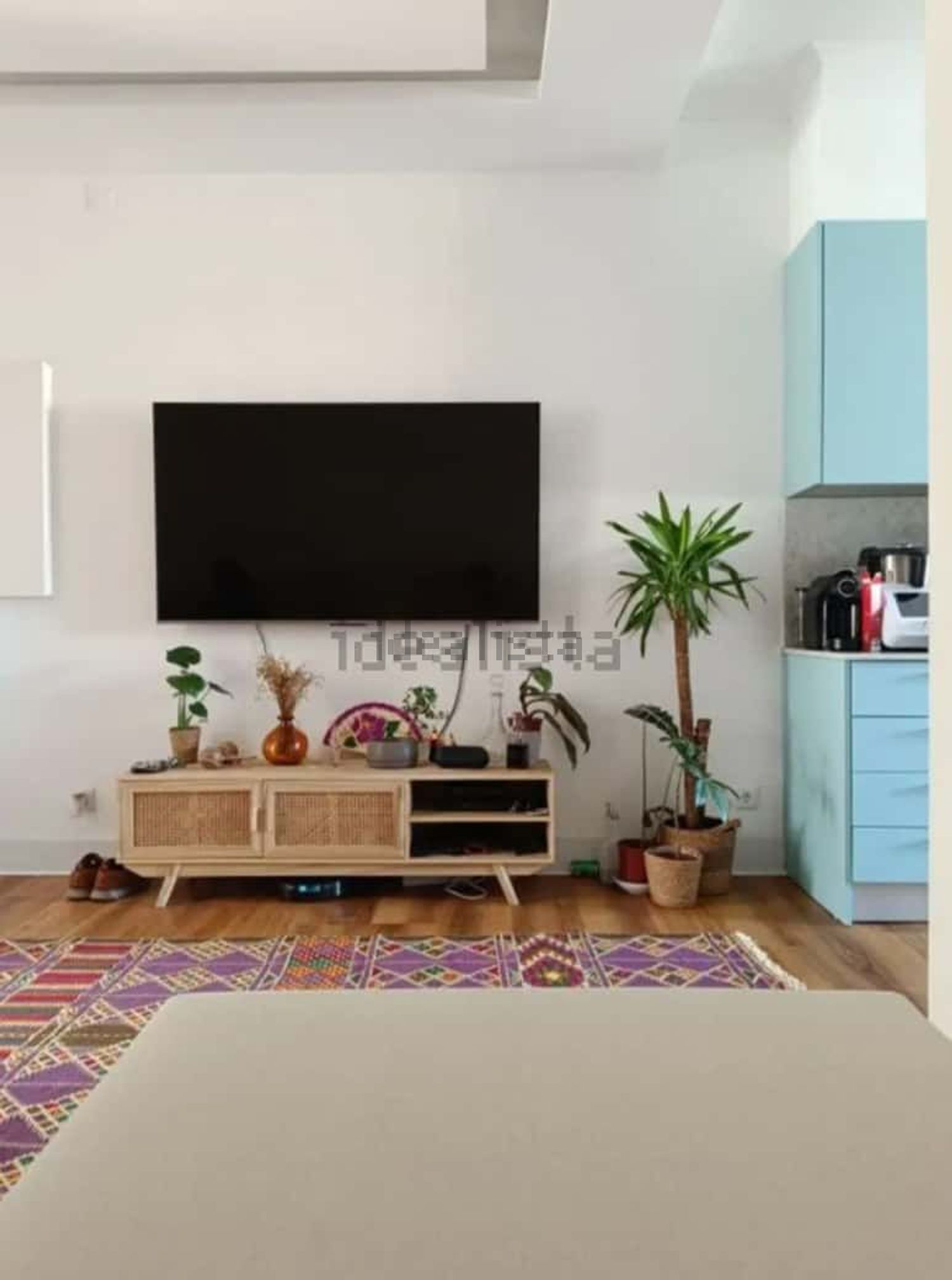 出租公寓 t2在Rua David Lopes, 36 - 客厅