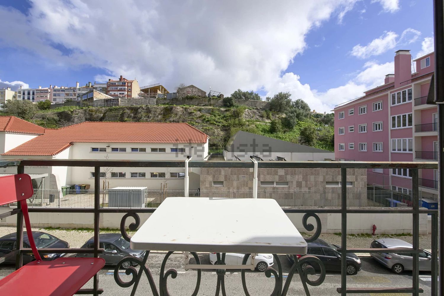 出租房间在Rua Actor Vale, 29 - 阳台