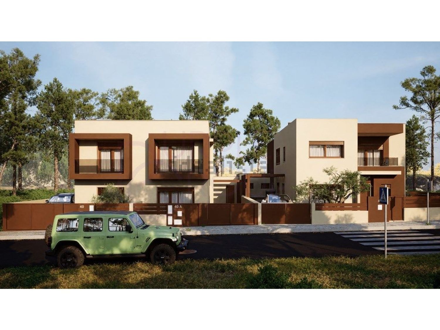 双拼别墅出售在Pinhal do General - 外立面