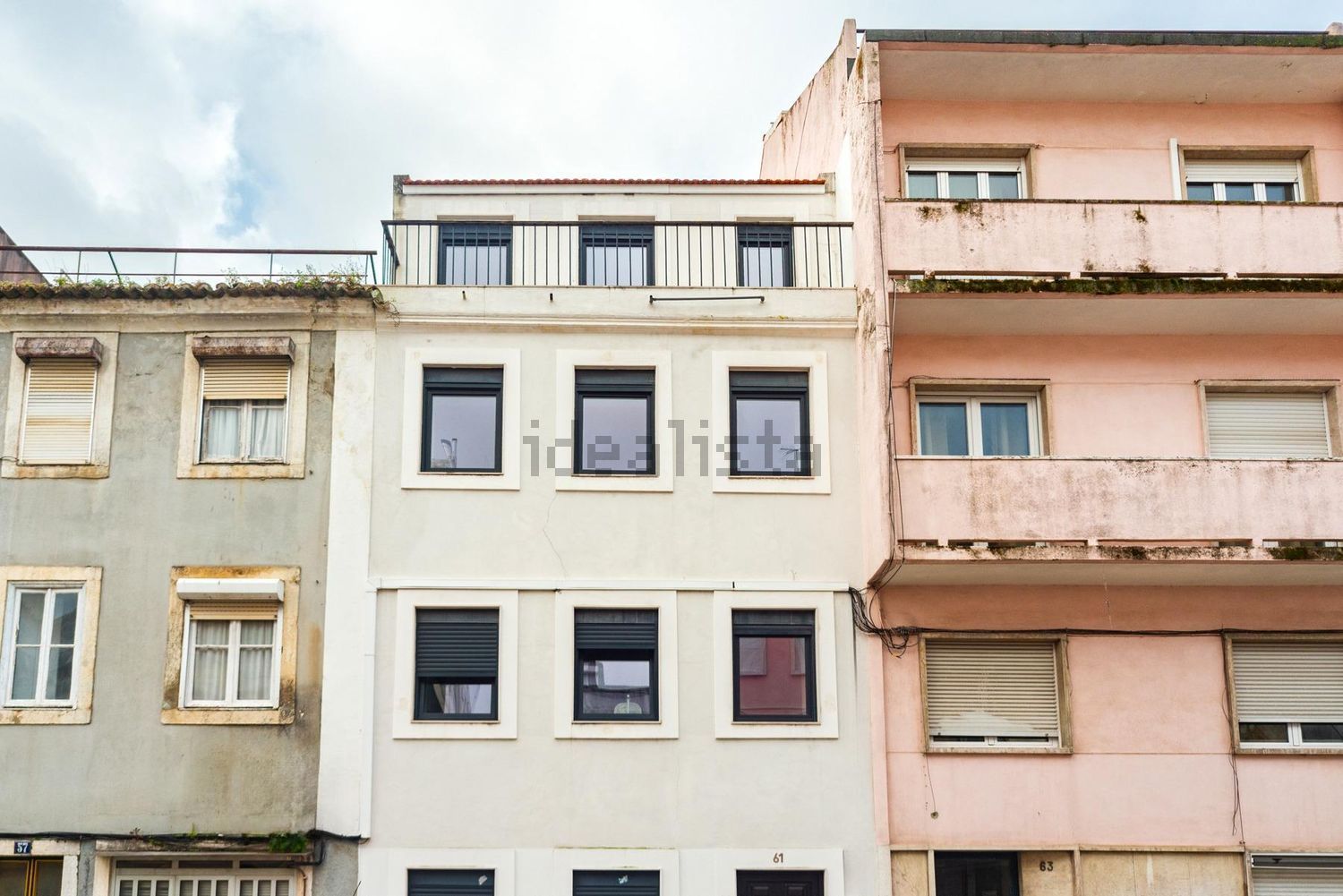 出租公寓 t2在Rua do Meio à Lapa, 61 - 外立面